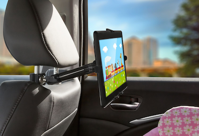 Mount-It! Tablet Car Headrest Mount for iPad 2, 3, iPad Air, iPad Air 2, and 7-11 Tablets (MI-7311