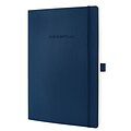 Sigel Softcover Graph Notebook - A4 Extra Large Size with Elastic Closure (SGA4SES-BL)