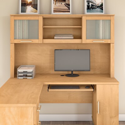 Bush Furniture Somerset 59W Desktop Hutch, Maple Cross (WC81431)