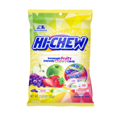 Hi-Chew Original Fruit Chews, 3.53 oz, 6/Carton (MOR00433)