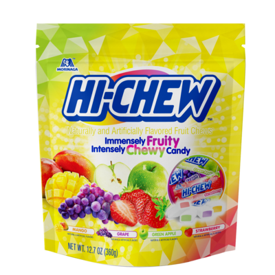 Hi-Chew Original Fruit Chews , 12.7 oz, 6/Carton (MOR00837)