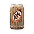 A&W Root Beer Soda, 12 oz., 24/Carton (10000852)