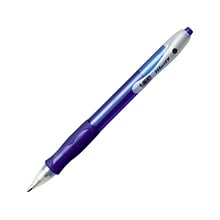 BIC Velocity Retractable Ballpoint Pens, Medium Point, Blue Ink, Dozen (16263/VLG11BL)