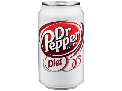 Dr Pepper Diet Original Soda, 12 oz., 24/Carton (78000083163)