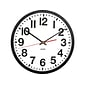 Tempus Quartz Wall Clock, Plastic, 13" (TC6236RF)