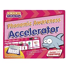 Junior Learning Smart Tray Phonemic Awareness Accelerator Cards, 2 Sets, 25 Per Set (JRL113BN)