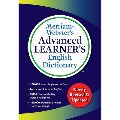 Merriam-Websters Advanced Learners English Dictionary, New Edition (MW-7364)