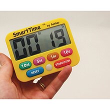 Ashley Productions SmartTime™ Digital Timer, Yellow (ASH50106)