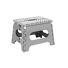 Simplify 0.75 Plastic Step Stool (23650-GRAY)