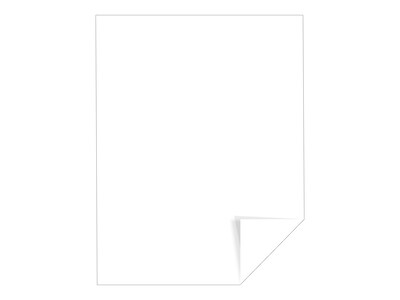 Exact 30% Recycled 8.5 x 11 Index Paper, 110 lbs., 94 Brightness, 250 Sheets/Ream, 8 Reams/Carton