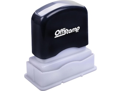 Offistamp Pre-Inked Stamp, PAID, Red Ink (034504)