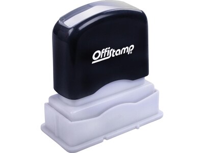Offistamp Pre-Inked Stamp, POSTED, Red Ink (034521)