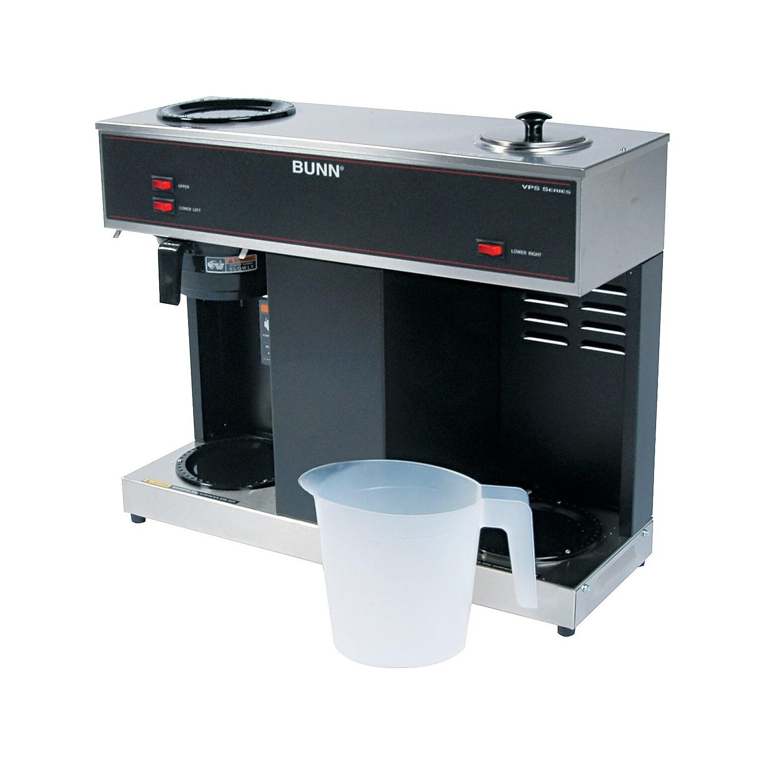 Bunn Pour-O-Matic VPS Series 12-Cups Coffee Urns, Black (BUNVPS3)