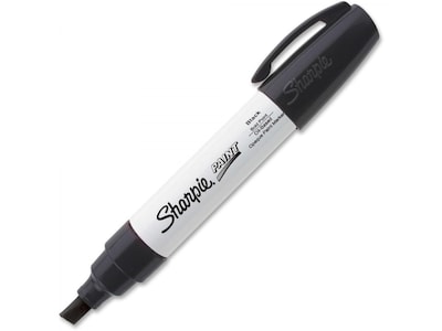 Sharpie Oil-Based Paint Marker, Bold Tip, Black (35564)