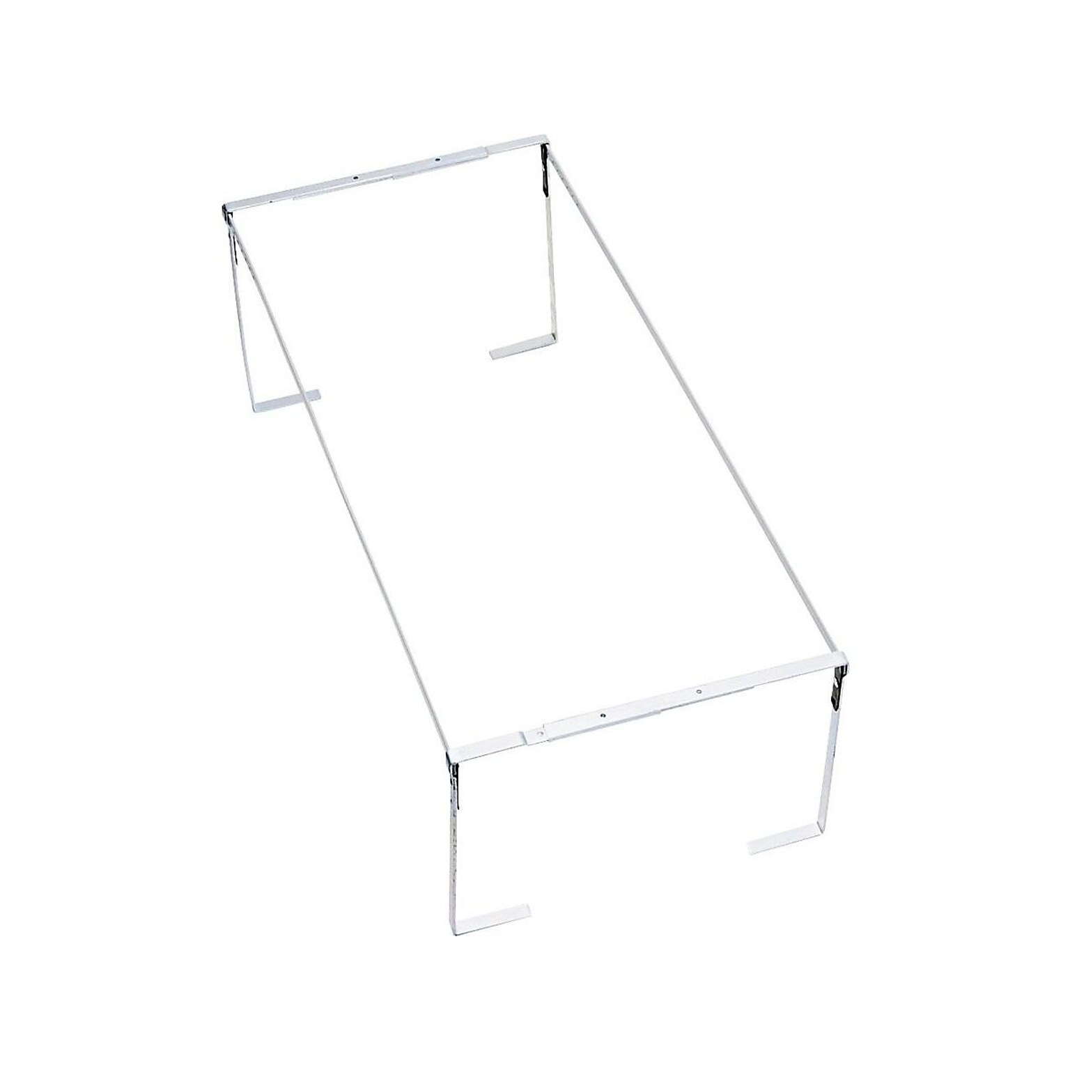 Pendaflex Adjustable Hanging File Frames, Letter/Legal Size, Silver (PFX 450)