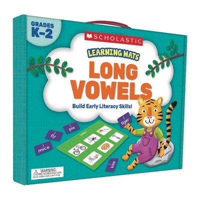 Scholastic Learning Mats: Long Vowels, Grades K-2 (SC-823959)
