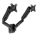 Mount-It! Dual Arm Monitor Wall Mount for 19 to 27 Displays, Black (MI-766)