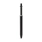 Poppin Black Retractable Gel Luxe Pen, Black Ink, Set of 100 (104509)