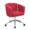 Boss® Metro Club Desk Task Chair; Marsala Red