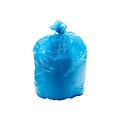 Medline Polyethylene Hamper Liners, Blue, 100/Carton (NON02221658)