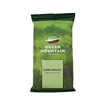 Green Mountain Dark Magic Ground Coffee Packs, Dark Roast, 2.2 oz., 50/Carton (4670)