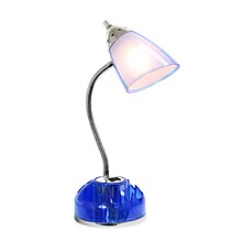 LimeLights Incandescent Desk Lamp, Blue (LD1015-CBL)