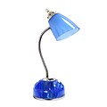 LimeLights Incandescent Desk Lamp, Blue (LD1015-CBL)