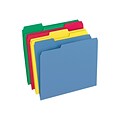 Pendaflex File Folder, Letter Size, Assorted Colors, 100/Box (PFX 48434)