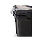 Storex Premium Plastic/Poly Mobile File Cart, Black (61507B01C)