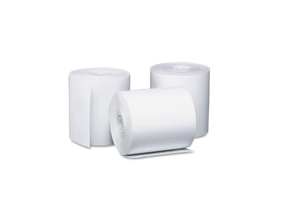 PM Company Thermal Cash Register Paper Rolls, 3 1/8 x 119, BPA Free, 50 Rolls/Pack (PMC05210)