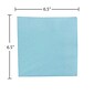 JAM Paper Lunch Napkin, 2-ply, Sea Blue, 50 Napkins/Pack (6255620712)