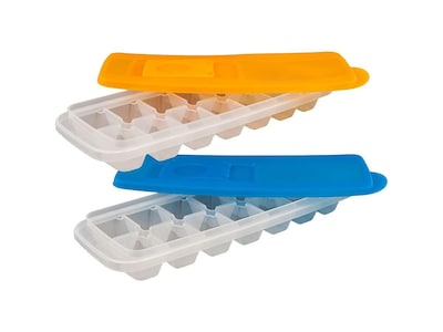 Chef Buddy Polypropylene Ice Cube Trays, Assorted Colors (82-Y3434)