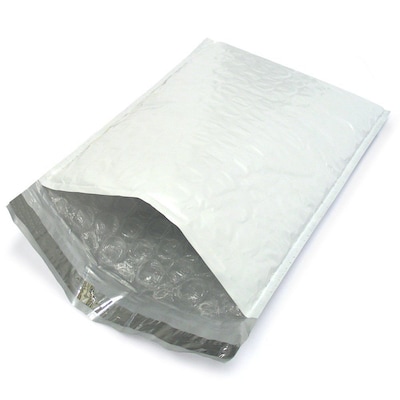 4 X 8 Premium Cushion Poly Bubble Mailer #000 Made in USA , 500 Per Pack