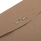 JAM Paper 6" x 9" Open End Catalog Envelopes with Clasp Closure, Brown Kraft Paper Bag, 10/Pack (563120844D)