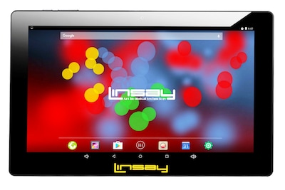 LINSAY F10 Series 10.1 Tablet, WiFi, 2GB RAM, 64GB Storage, Android 13, Black (F10XIPS)