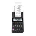 Casio HR-10RC 12-Digit Printing Calculator, Black