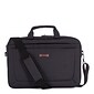 Swiss Mobility Cadence Polyester Slim Briefcase, Charcoal (EXB1010SMCH)