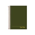 Ampad Gold Fibre Subject Notebooks, 5 x 7, College Ruled, 100 Sheets, Green (20-801R)