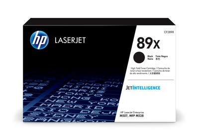 HP 89X Black High Yield Toner Cartridge, print up to 10000   pages
