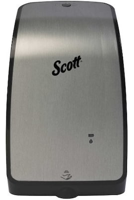 Scott Professional™ MOD® Touchless Cassette Skin Care Dispenser, Brushed Metallic (32508)