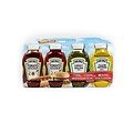 Heinz Picnic Pack, Ketchup/Relish/Mustard, 4/Pack (220-00444)