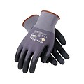 MaxiFlex Ultimate Nitrile Gloves, Gray/Black, Dozen (34-874/M)