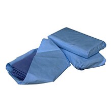 Medline Sterile Disposable Surgical OR Towels, Blue, 80-Count (MDT2168284)