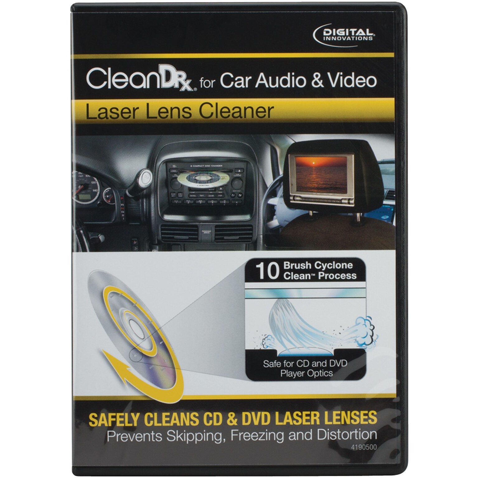 Digital Innovation CleanDRx Car A/V Laser Lens Cleaner (DGI41905)