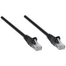 Intellinet Network Solutions CAT-5E UTP 3 Foot PVC Patch Cable, Black (320740)