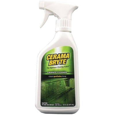 Cerama Bryte Granite Cleaner Spray, Degreaser, Clean 16 oz. (GVI31756)