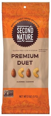 Second Nature Pemium Duet Gluten Free Fruit & Nut Trail Mix, 2 oz., 12 Bags/Pack (KAR01172)