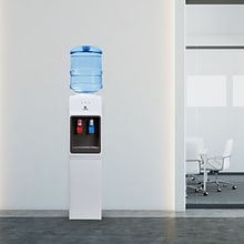 Avalon 3-5 Gallon White Top Loading Hot & Cold Water Cooler Dispenser (A2TLWATERCOOLER)