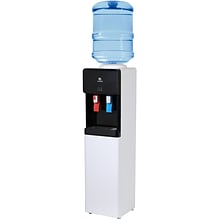 Avalon 3-5 Gallon Top Loading Hot & Cold Water Cooler Dispenser (A2TLWATERCOOLER)