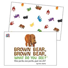 Carson Dellosa Brown Bear, Brown Bear, What Do You See™ Learning Cards (145130)